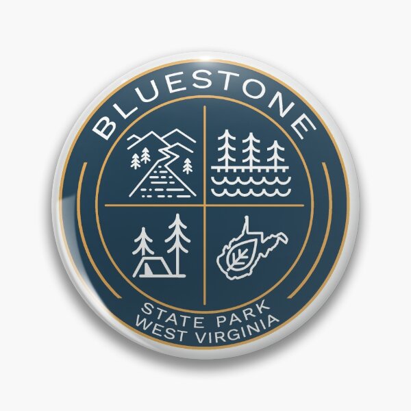 Item preview, Bluestone State Park Heraldic Logo designed and sold by VanyaKar.