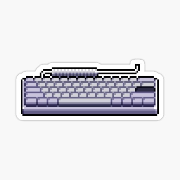 Item preview, Pixel 60 keyboard GMK Lavender designed and sold by hooples94.