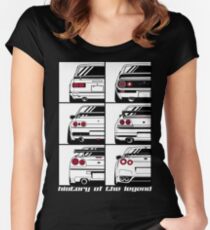 Camiseta entallada de cuello redondo Horizonte. Historia