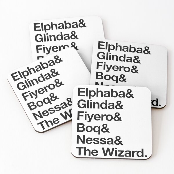 Item preview, Wicked Characters designed and sold by broadwayraccoon.