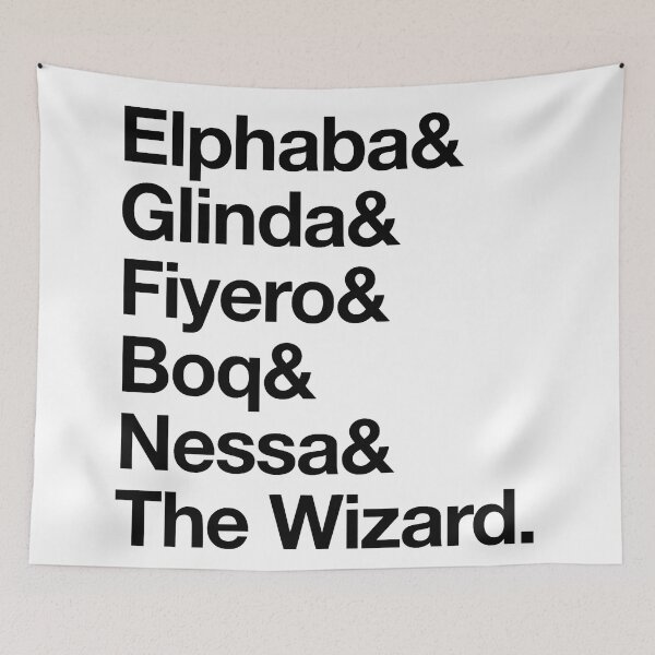 Item preview, Wicked Characters designed and sold by broadwayraccoon.