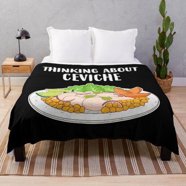 Item preview, Funny Peruvian Seafood Thinking About Ceviche graphic designed and sold by jakehughes2015.