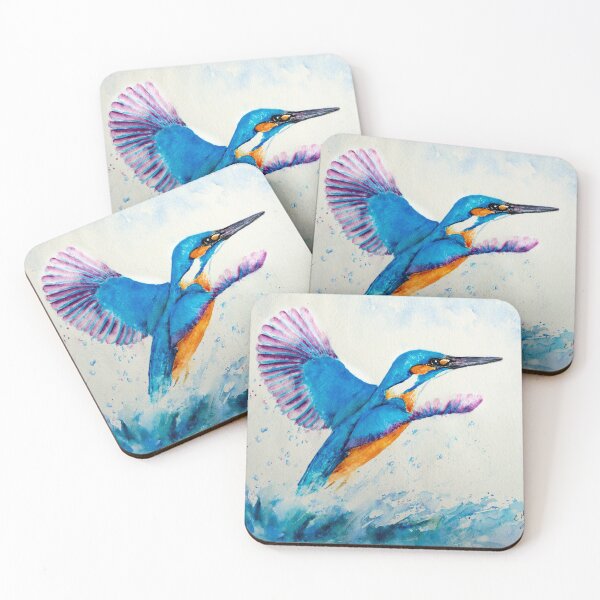 Item preview, KINGFISHER SPLASH designed and sold by carriemckenzie.