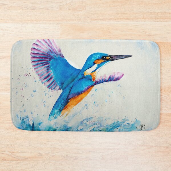 Item preview, KINGFISHER SPLASH designed and sold by carriemckenzie.