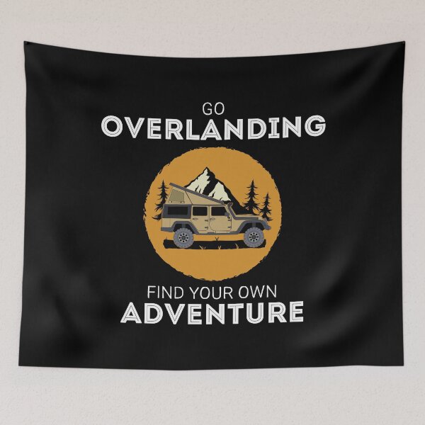 Item preview, Find Your Adventure Overland Camping Lover Overlanding design designed and sold by jakehughes2015.