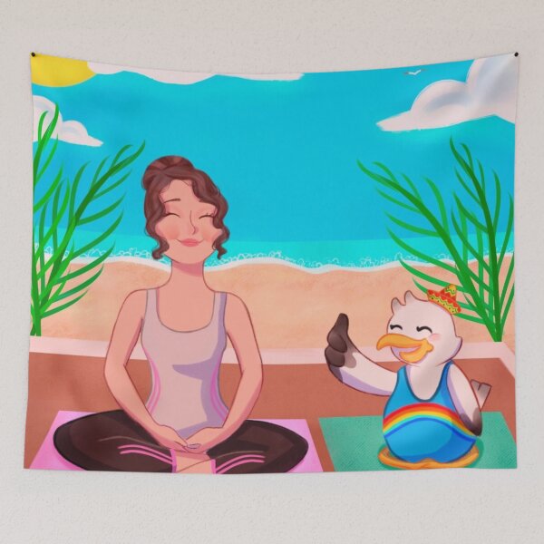Item preview, Beach Yoga Bums designed and sold by BookBuzz.