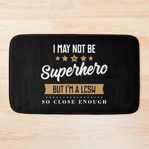 Item preview, LCSW Licensed Clinical Social Worker Superhero graphic designed and sold by jakehughes2015.
