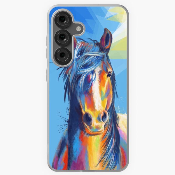 Aperçu de l'œuvre Cheval De Beauté - cheval illustration art animalier créée et vendue par Flo Art Studio.