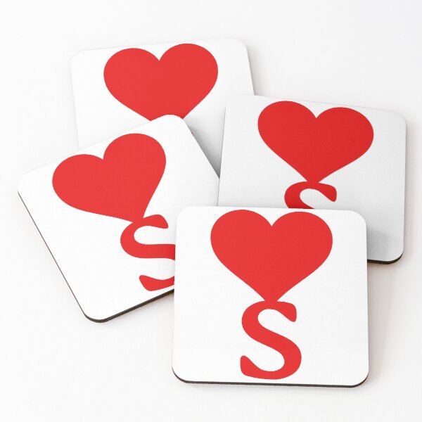Item preview, Heart with letter initial S designed and sold by ronaldsonou.