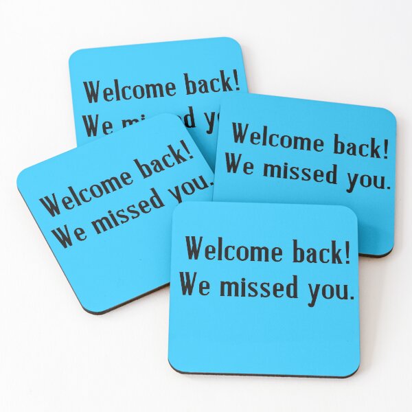 Item preview, WELCOME BACK WE MISSED YOU for Staff, Teachers, Dental Office designed and sold by Greenbaby.