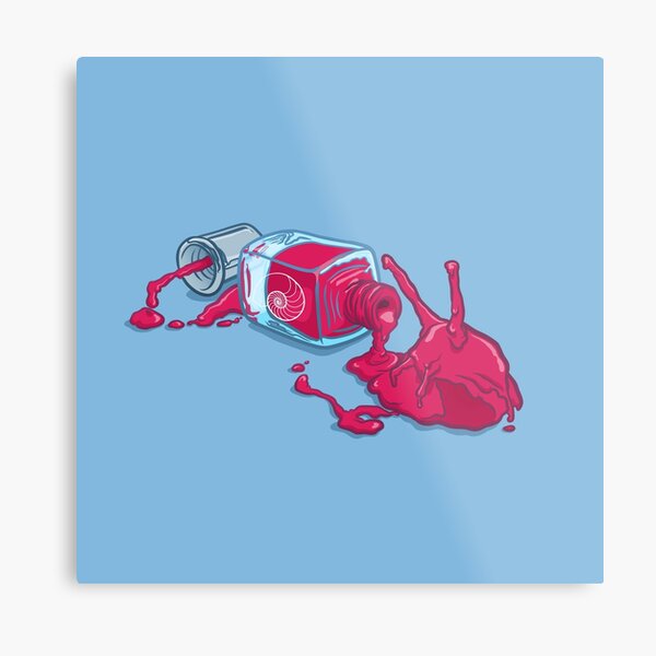 It's nailpolish Metal Print