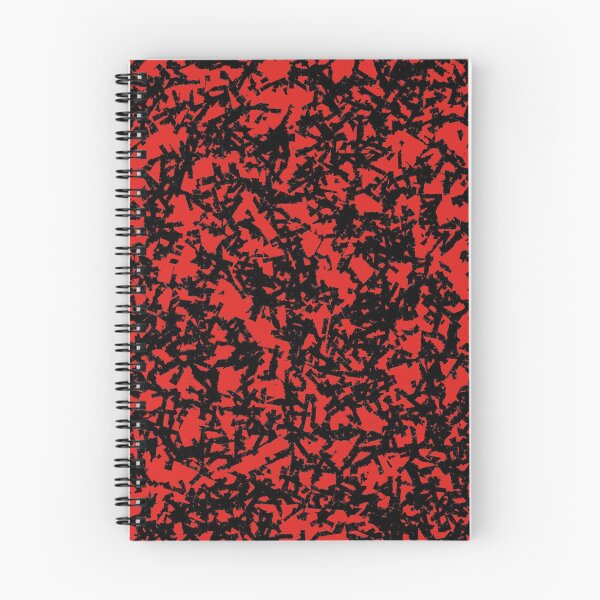 Item preview, Ciudad arenosa textura abstracta aleatoria rojo y negro designed and sold by Studio-C2.