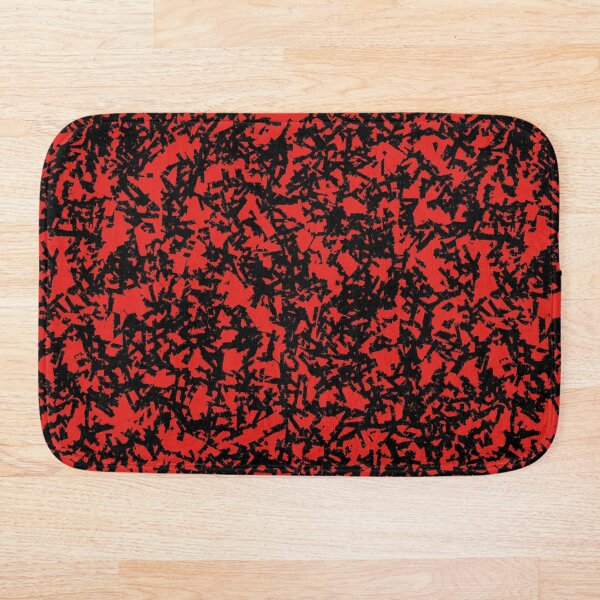 Item preview, Ciudad arenosa textura abstracta aleatoria rojo y negro designed and sold by Studio-C2.