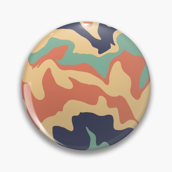 Item preview, Beach Abstract 70s Retro Groovy Swirl Art designed and sold by Quoppidou.