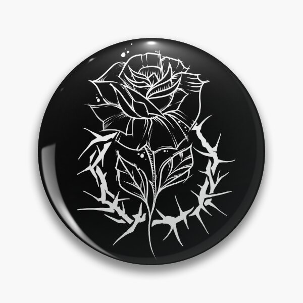 Item preview, Black rose thorns designed and sold by Stayskull.
