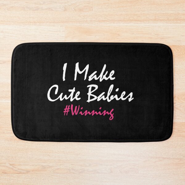 Item preview, I MAKE CUTE BABIES WINNING, Fathers Day Gift, Graphic Creative Tee, Baby Daddy designed and sold by adjamine.