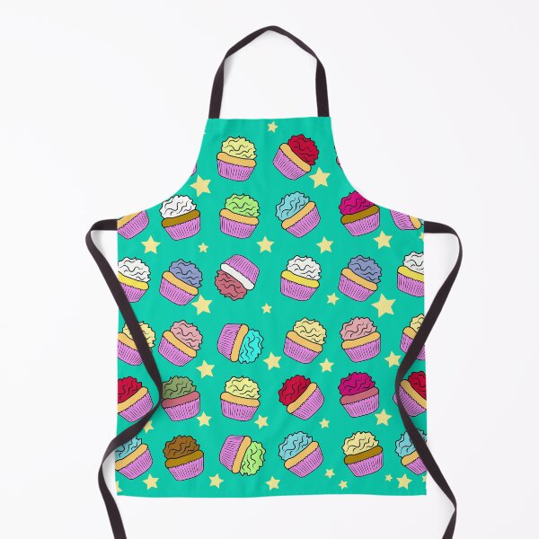 Item preview, Cupcakes and star pattern designed and sold by nuriart.