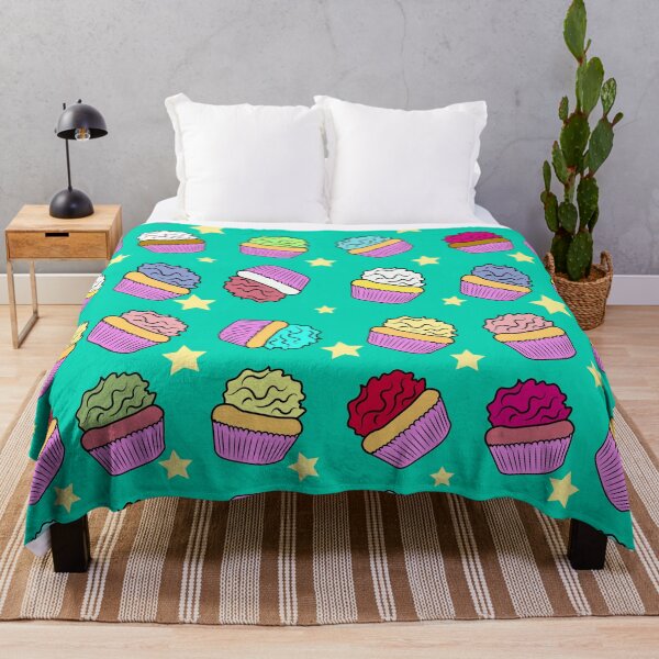 Item preview, Cupcakes and star pattern designed and sold by nuriart.