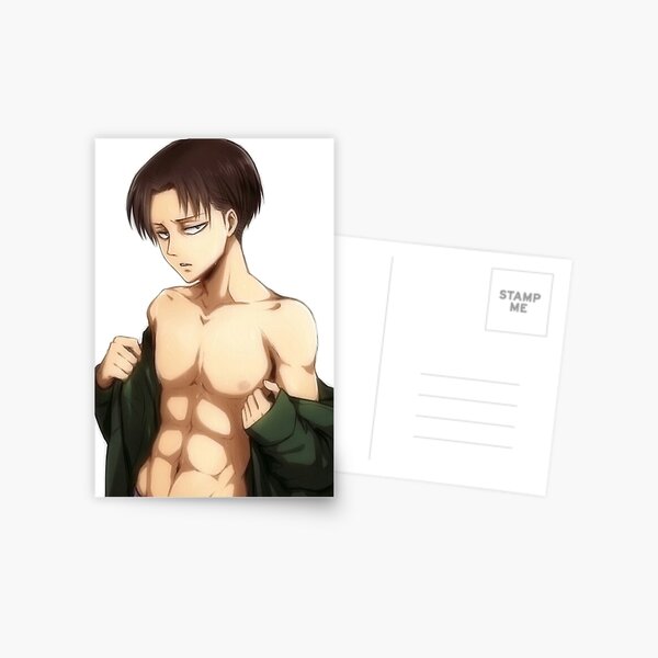 "Levi Ackerman nude Attack on titan" Postcard for Sale by Cartoon-Star