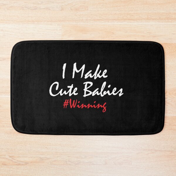 Item preview, I MAKE CUTE BABIES WINNING, Fathers Day Gift, Graphic Creative Tee, Baby Daddy designed and sold by adjamine.