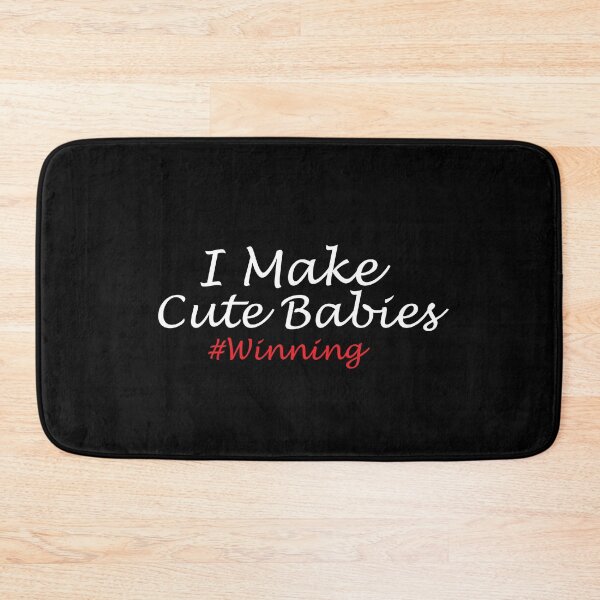 Item preview, I MAKE CUTE BABIES WINNING, Fathers Day Gift, Graphic Creative Tee, Baby Daddy designed and sold by adjamine.