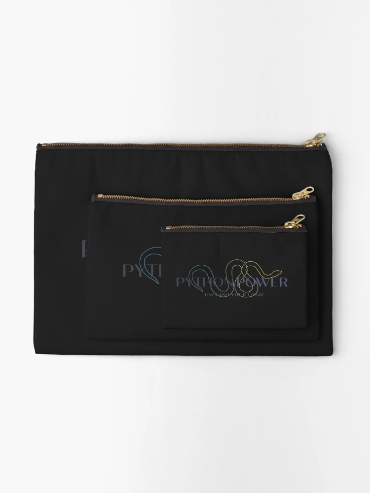 Thumbnail 2 of 4, Zipper Pouch, Python Power designed and sold by color-coder.