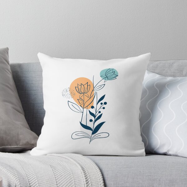 Item preview, Abstract Minimal Flower Leaves designed and sold by YaliliArt.