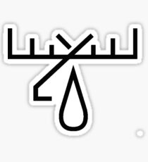 Moose Blood Band Logo Sticker