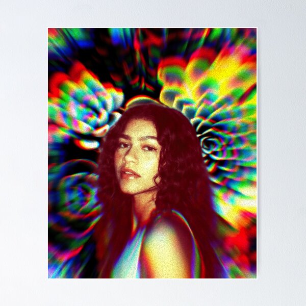 Aperçu de l'œuvre Zendaya Vibes créée et vendue par Pseudo Art.