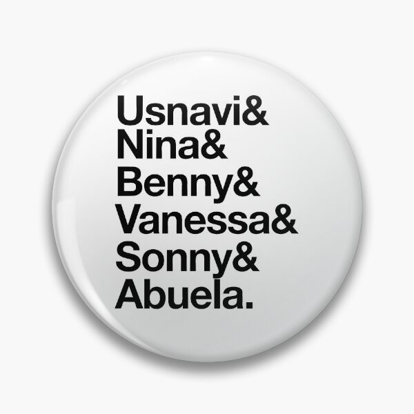 Item preview, In the Heights Characters designed and sold by broadwayraccoon.