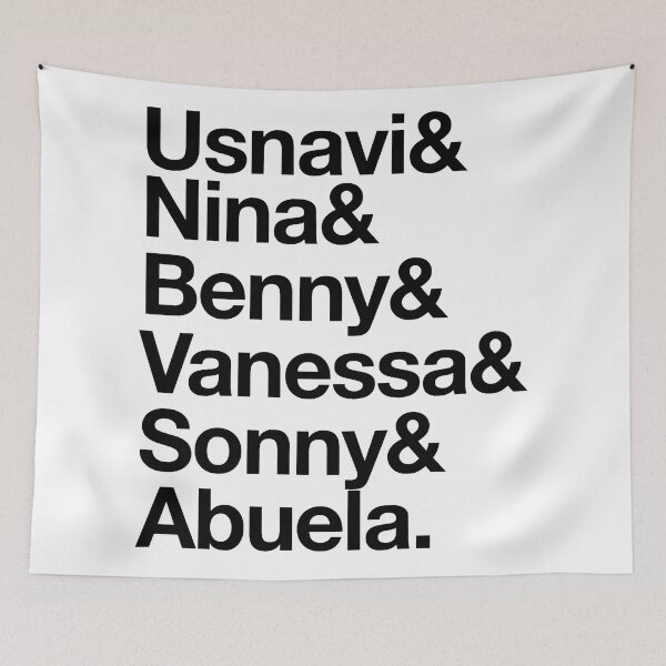 Item preview, In the Heights Characters designed and sold by broadwayraccoon.
