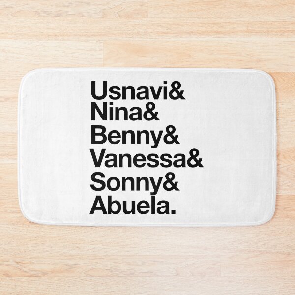 Item preview, In the Heights Characters designed and sold by broadwayraccoon.