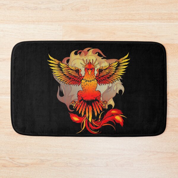 Item preview, Fire phoenix myth bird graphic design designed and sold by brunsch-print.