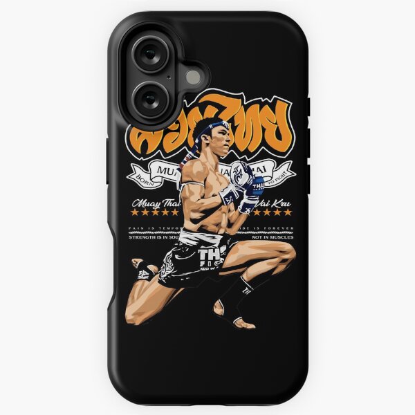 Item preview, Muay Thai Wai Kru Kickboxing Born to Fight designed and sold by KewaleeTee.