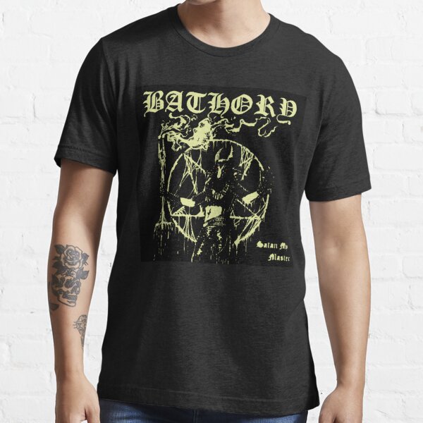 Bathory  Satan Is My Master  3/4 sleeve T shirt