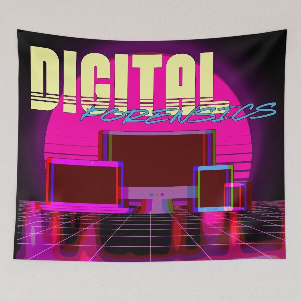 Item preview, Retro Digital Forensics designed and sold by DFIRDiva.