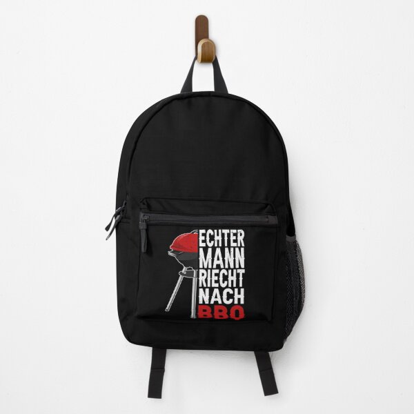 Item preview, Real man smells like barbecue grill grilling BBQ saying graphic designed and sold by brunsch-print.