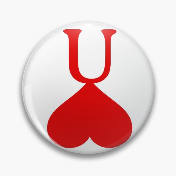 Item preview, Heart with letter initial U designed and sold by ronaldsonou.