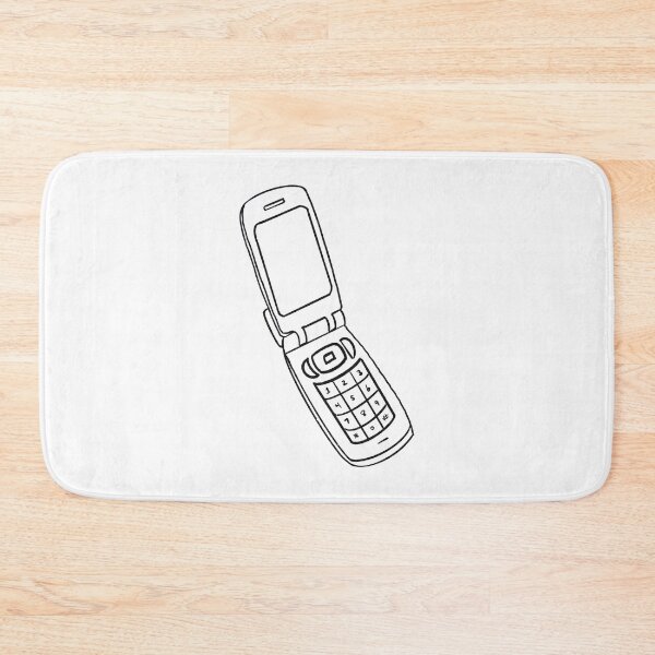 Item preview, Flip Phone Doodle designed and sold by DoodlebyZ.