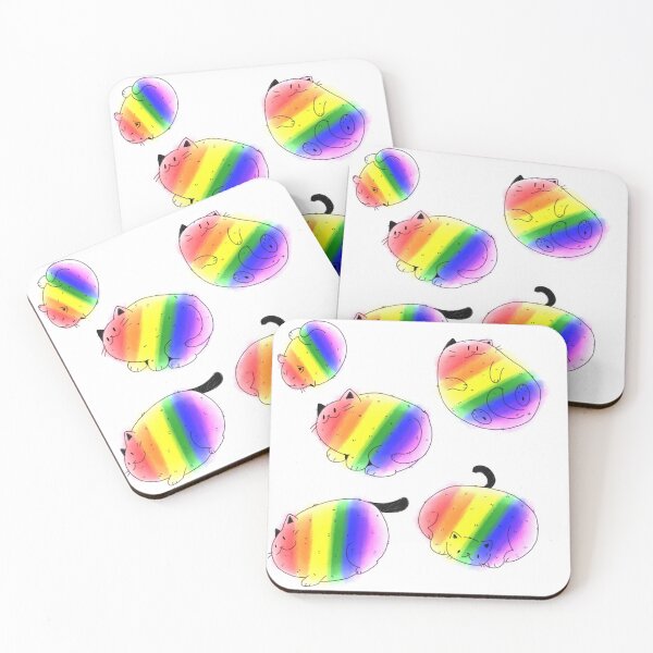 Item preview, Pride Blob Cats designed and sold by MimiFoxx.