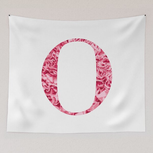 Item preview, Letter O - Light Pink Flowers designed and sold by CiaraPrints.