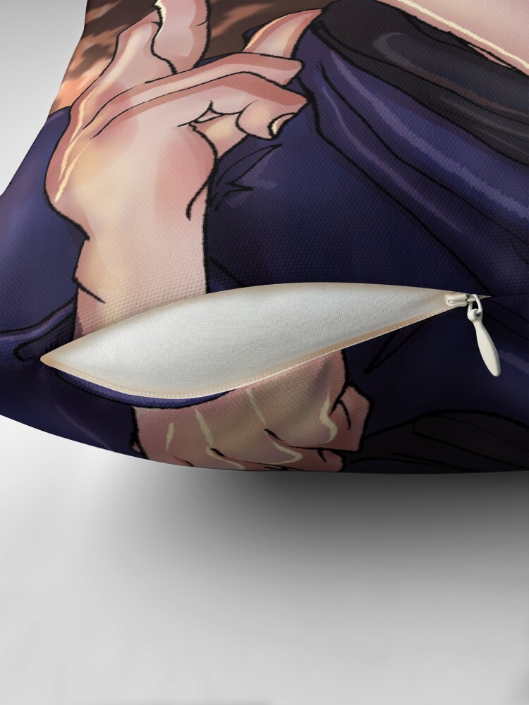 Bug Eyed Gojo Pillow