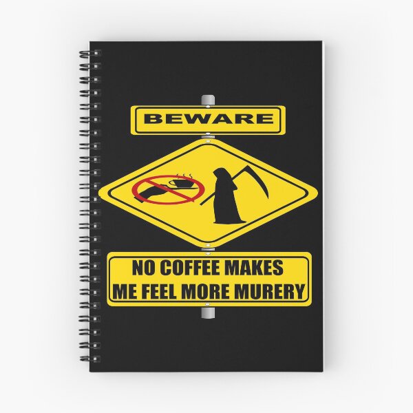 Item preview, No coffee makes me feel more murery designed and sold by printhappy4you.