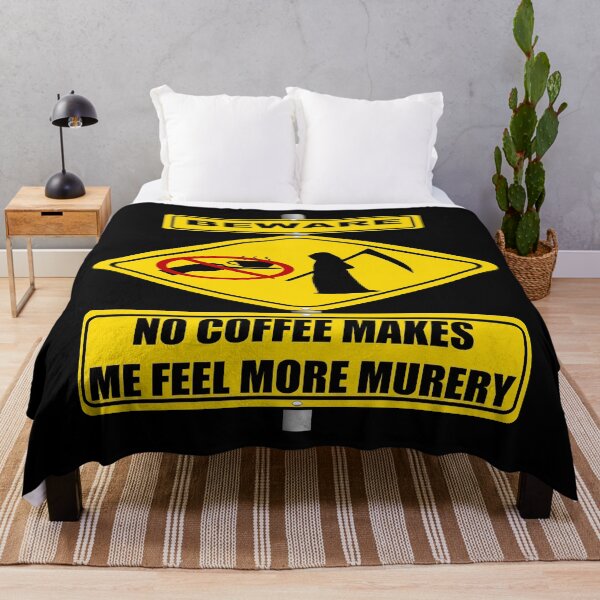 Item preview, No coffee makes me feel more murery designed and sold by printhappy4you.