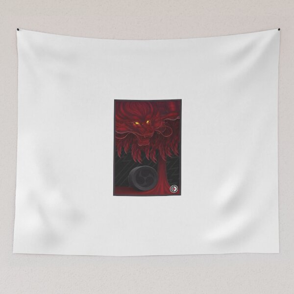Item preview, Hanafuda Lightning Dragon Willow designed and sold by MrRamenBox.