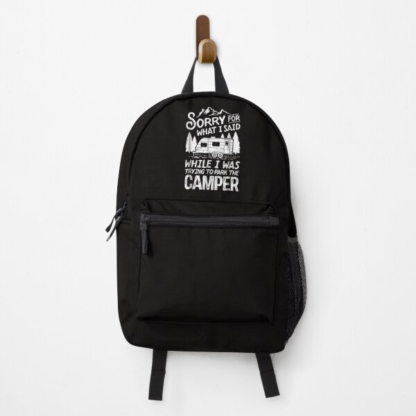 Item preview, Sorry For What I Said T Shirt Camping Driver Parking Camper Summer designed and sold by travellb.