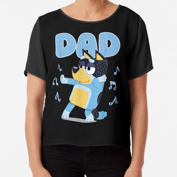 Väter Blueys Papa Mama Chiffon Top