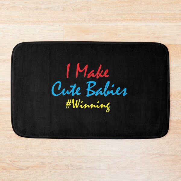 Item preview, I MAKE CUTE BABIES WINNING, Fathers Day Gift, Graphic Creative Tee, Baby Daddy designed and sold by adjamine.