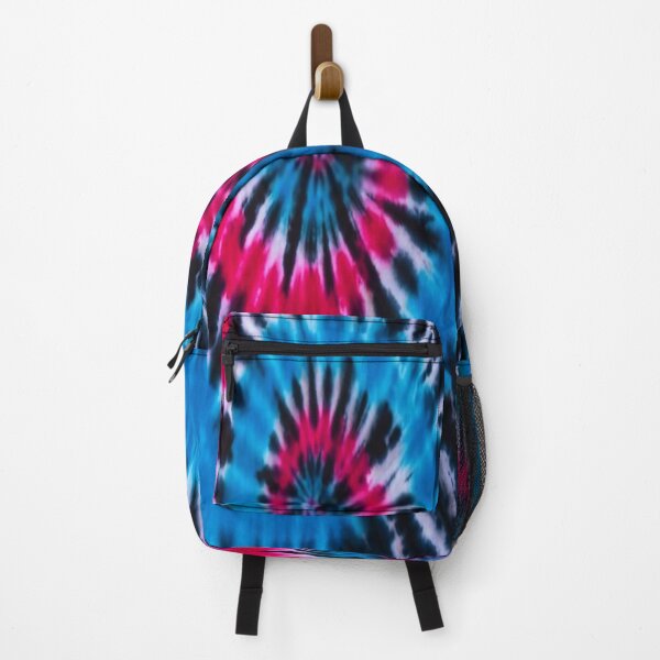 Item preview, Wave Tie Dye Red And Blue With Black Multicolor TieDye designed and sold by tee4shirt.