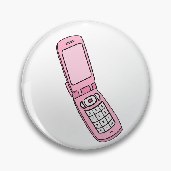 Item preview, Colorful Flip Phone Doodle designed and sold by DoodlebyZ.